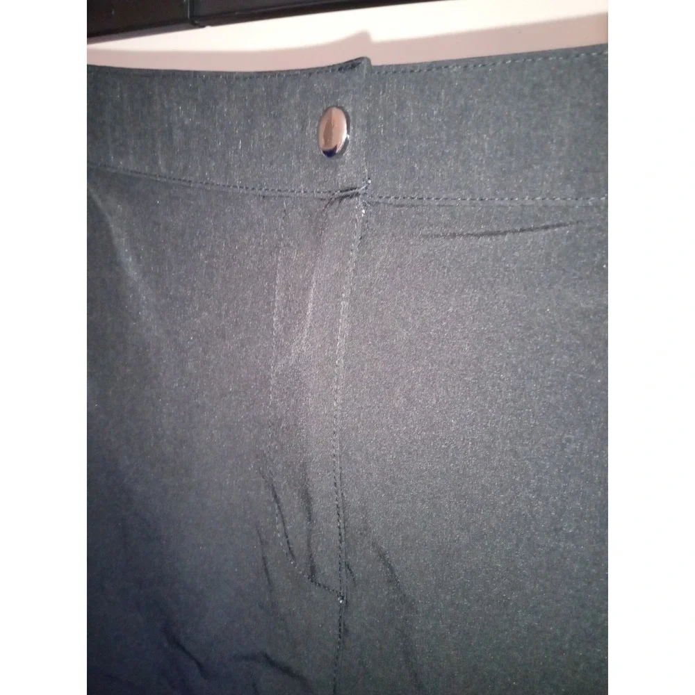 Zenergy Golf by Chico's Zebra Print Side Panel Skort Black White Womens Size 1